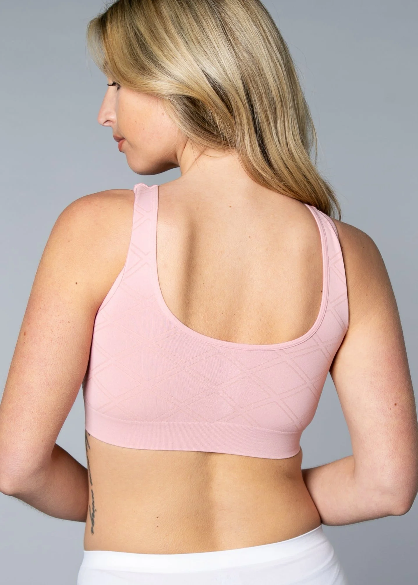 Ahh Bra® with Jacquard Diamond Motif - Image 7