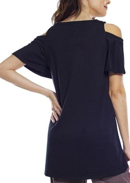 Ahh Dreams Flutter Sleeve Tunic - FINAL SALE - Image 3
