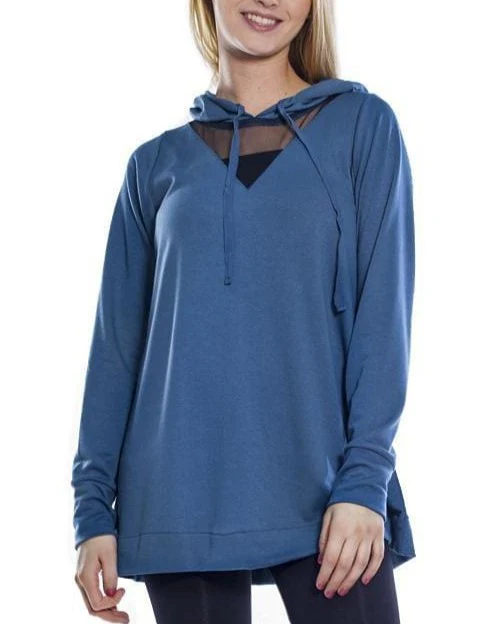 Ahh Dreams Hooded Top with Mesh Inset - FINAL SALE - Image 4
