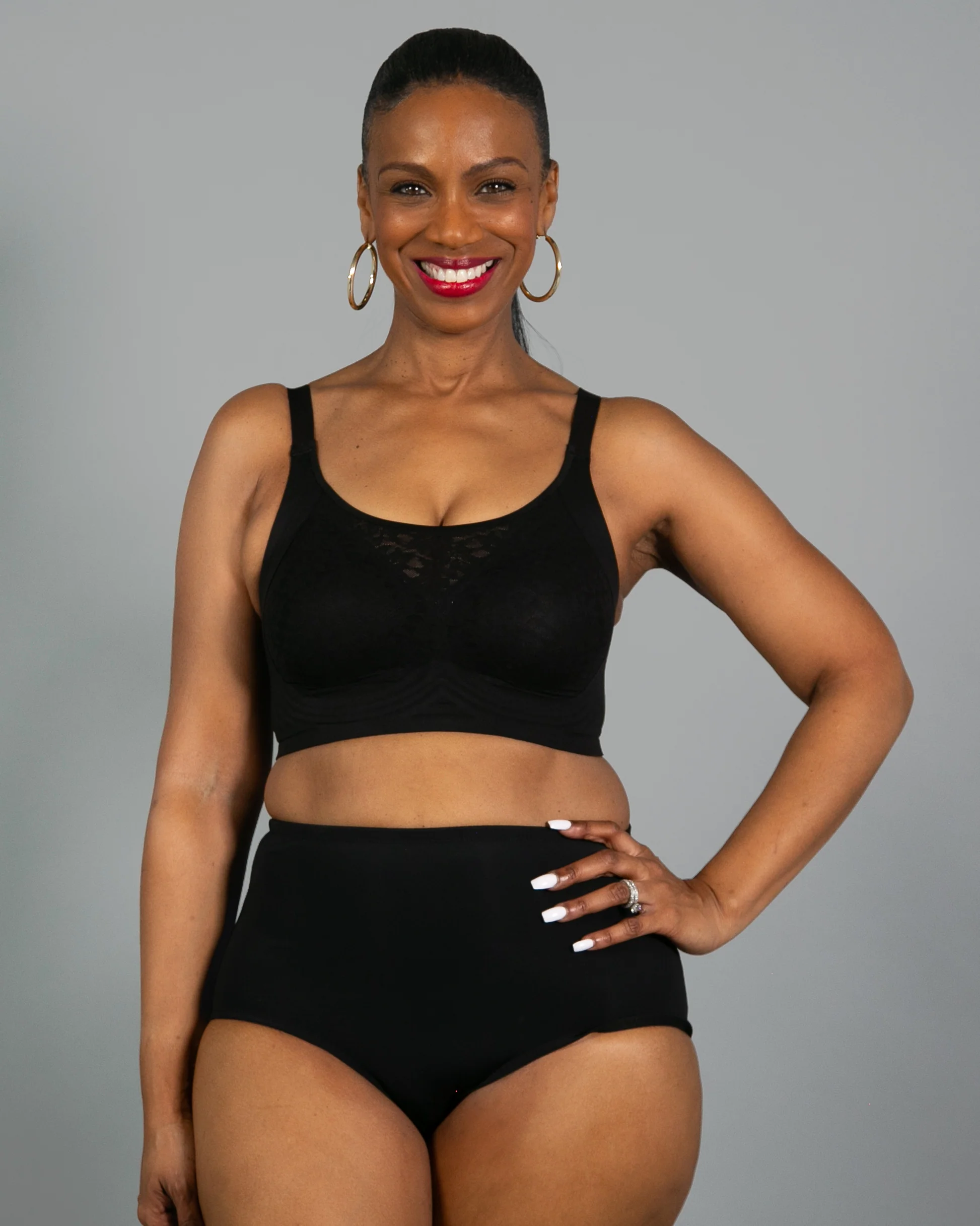 Gel Bra with Lace All Over and Back Close - Image 5