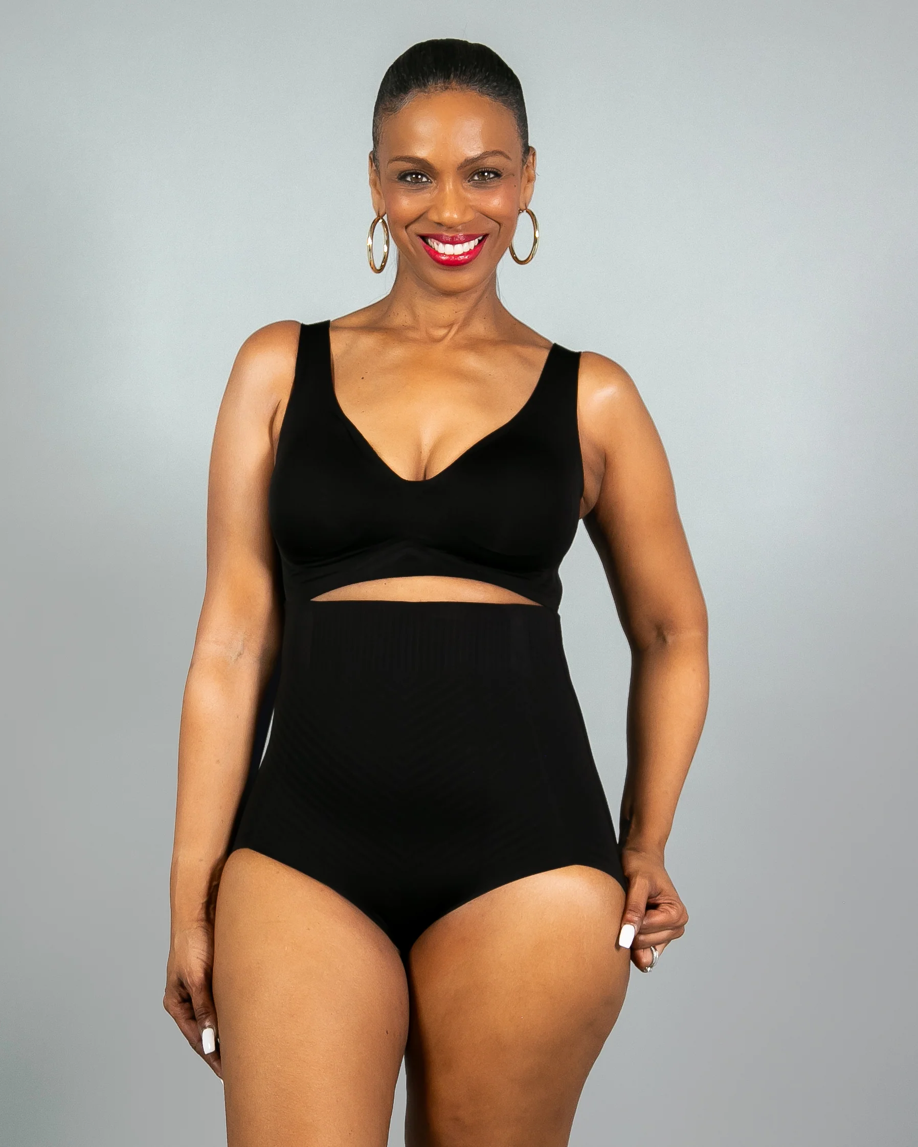 Gel Smoothing Control High Waisted Brief - Image 4