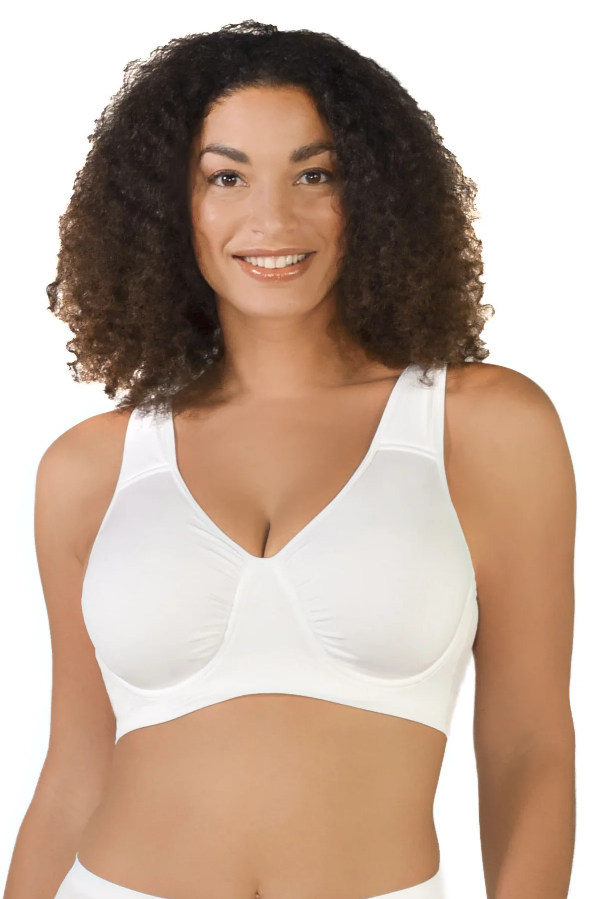 Jacquard Seamless Underwire Bra with Removable Pads - Final Sale - Image 3