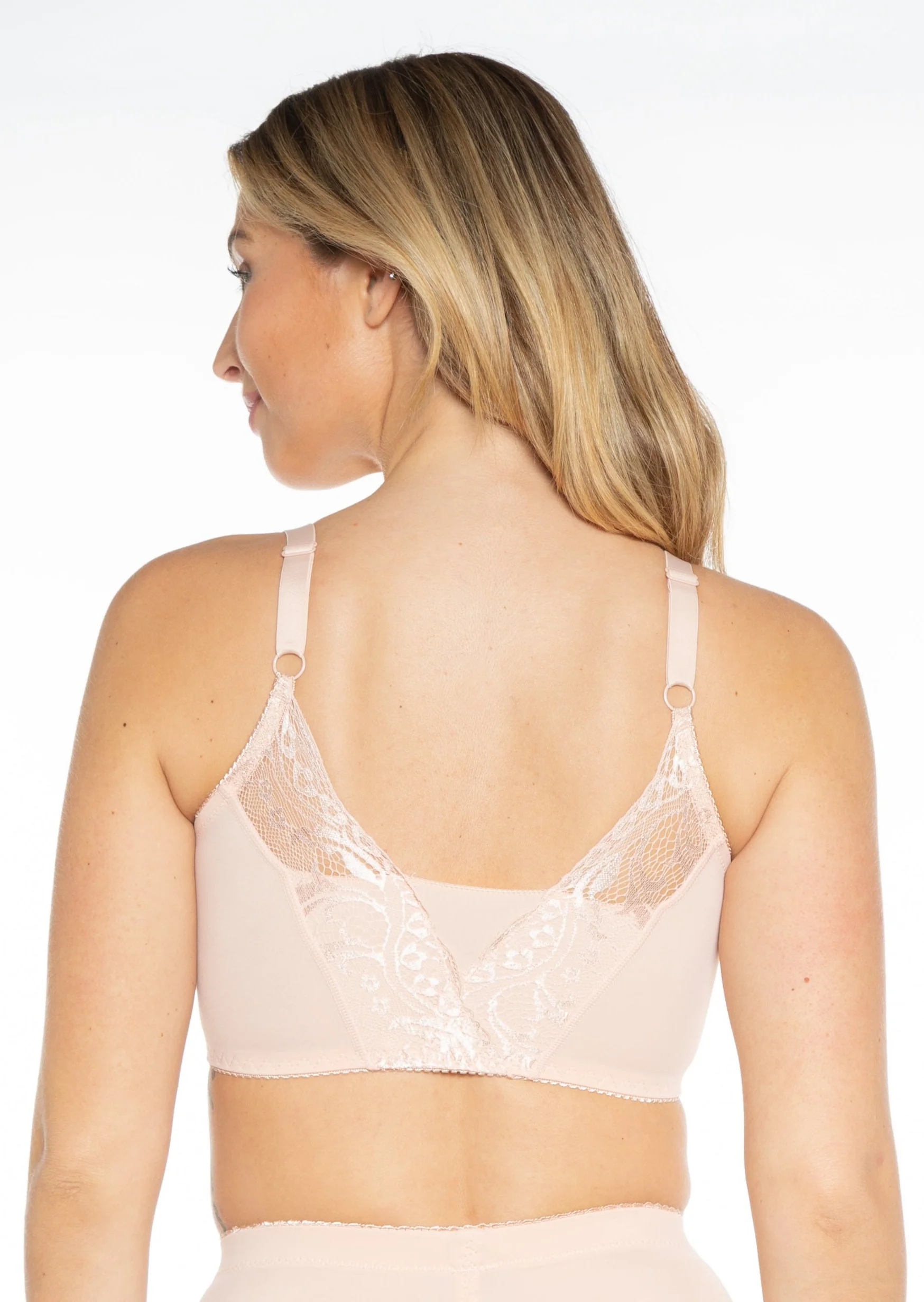 Lace Back Pin-Up Bra - Image 6