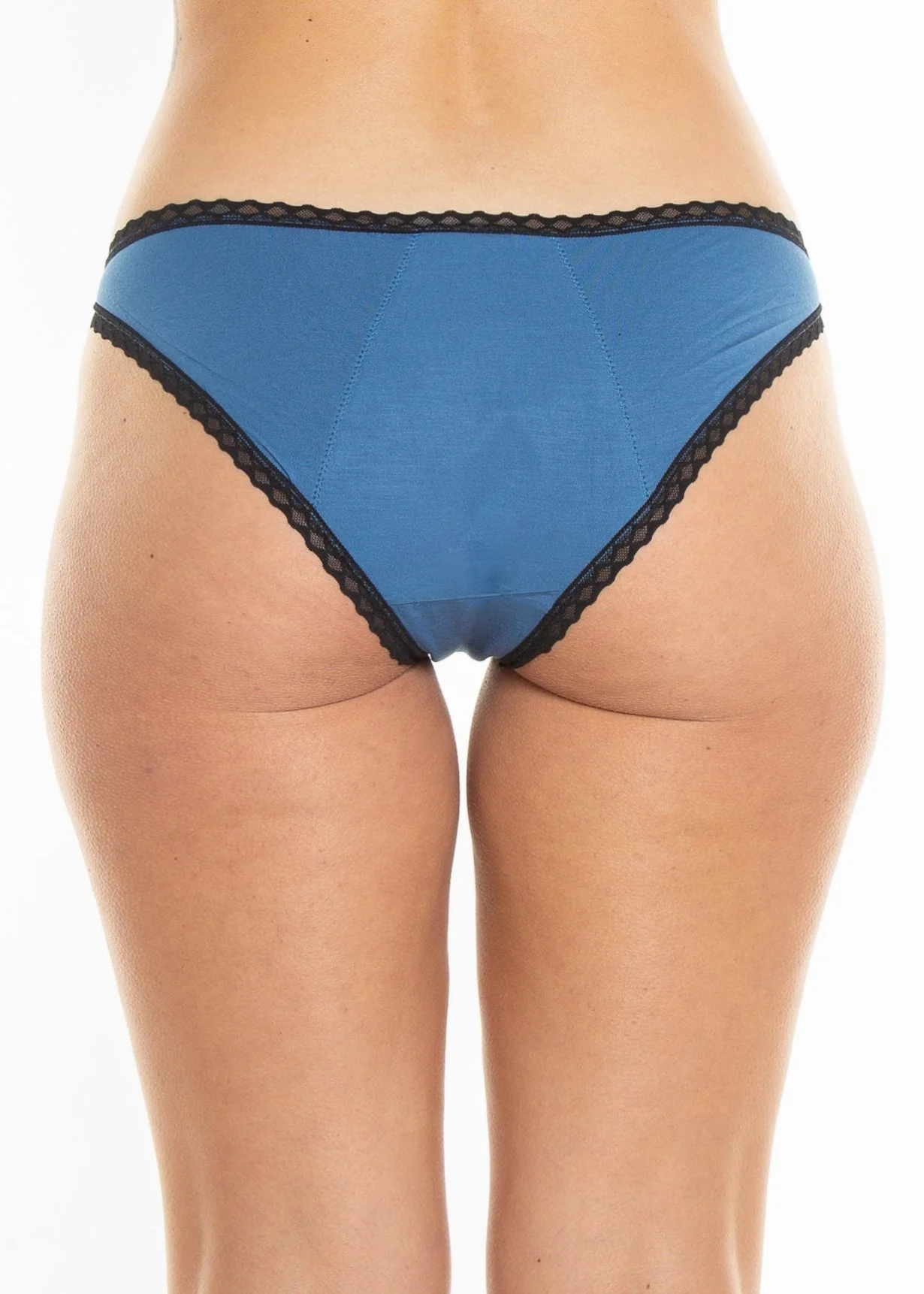 Lace Trim Leakproof Bikini - Light Hold Panty - Image 3