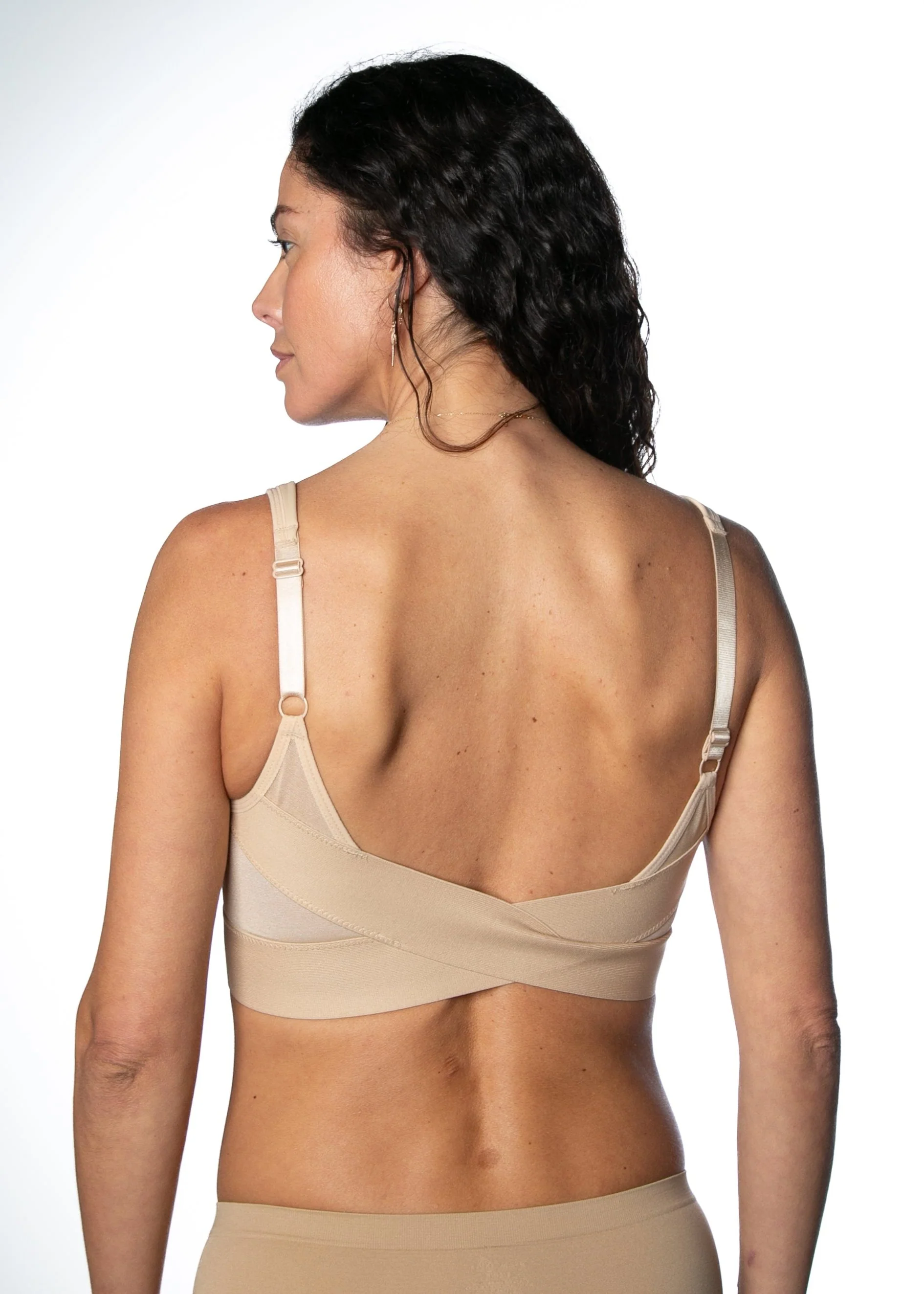 Molded Cup Bra with Mesh Back Detail - Image 11