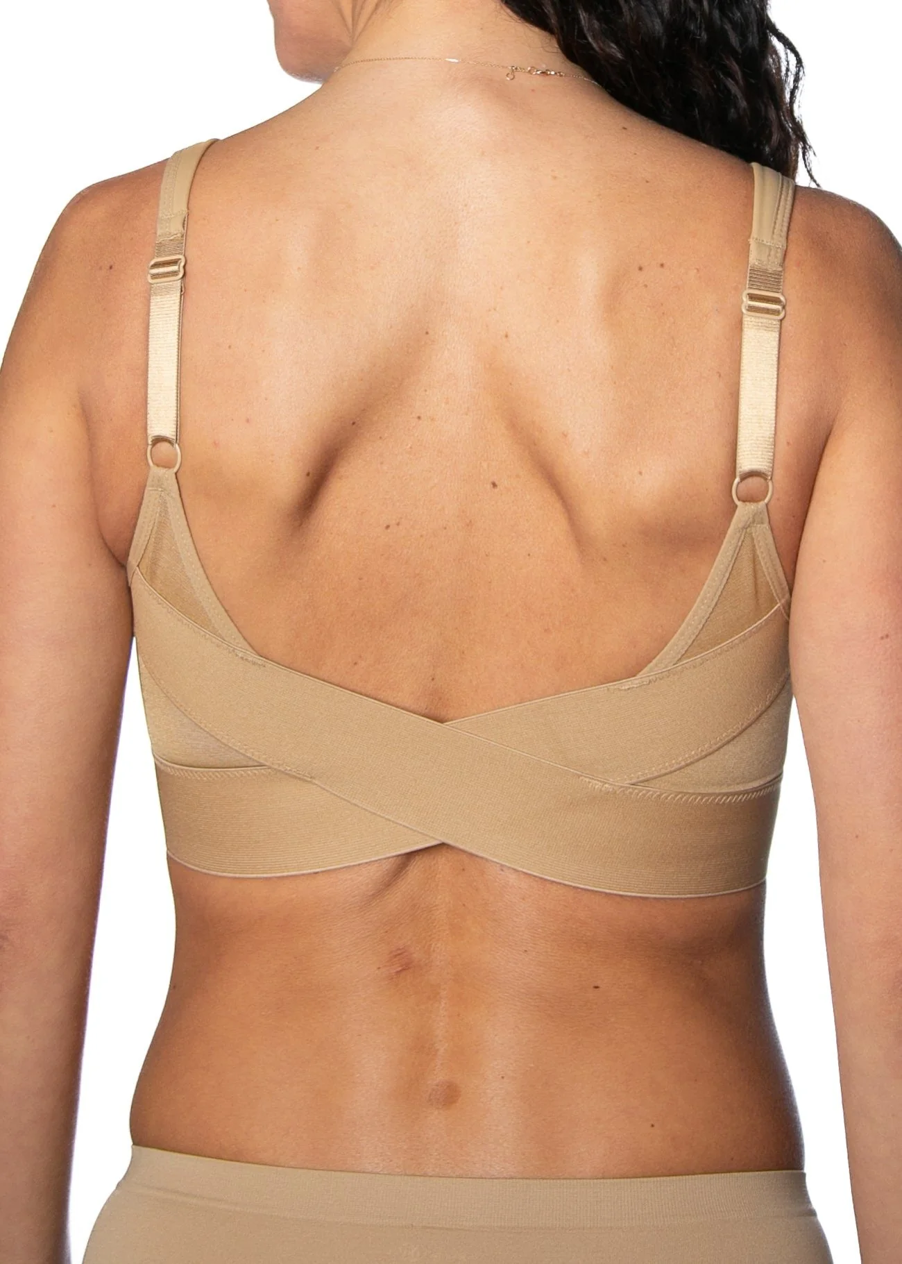 Molded Cup Bra with Mesh Back Detail - Image 14