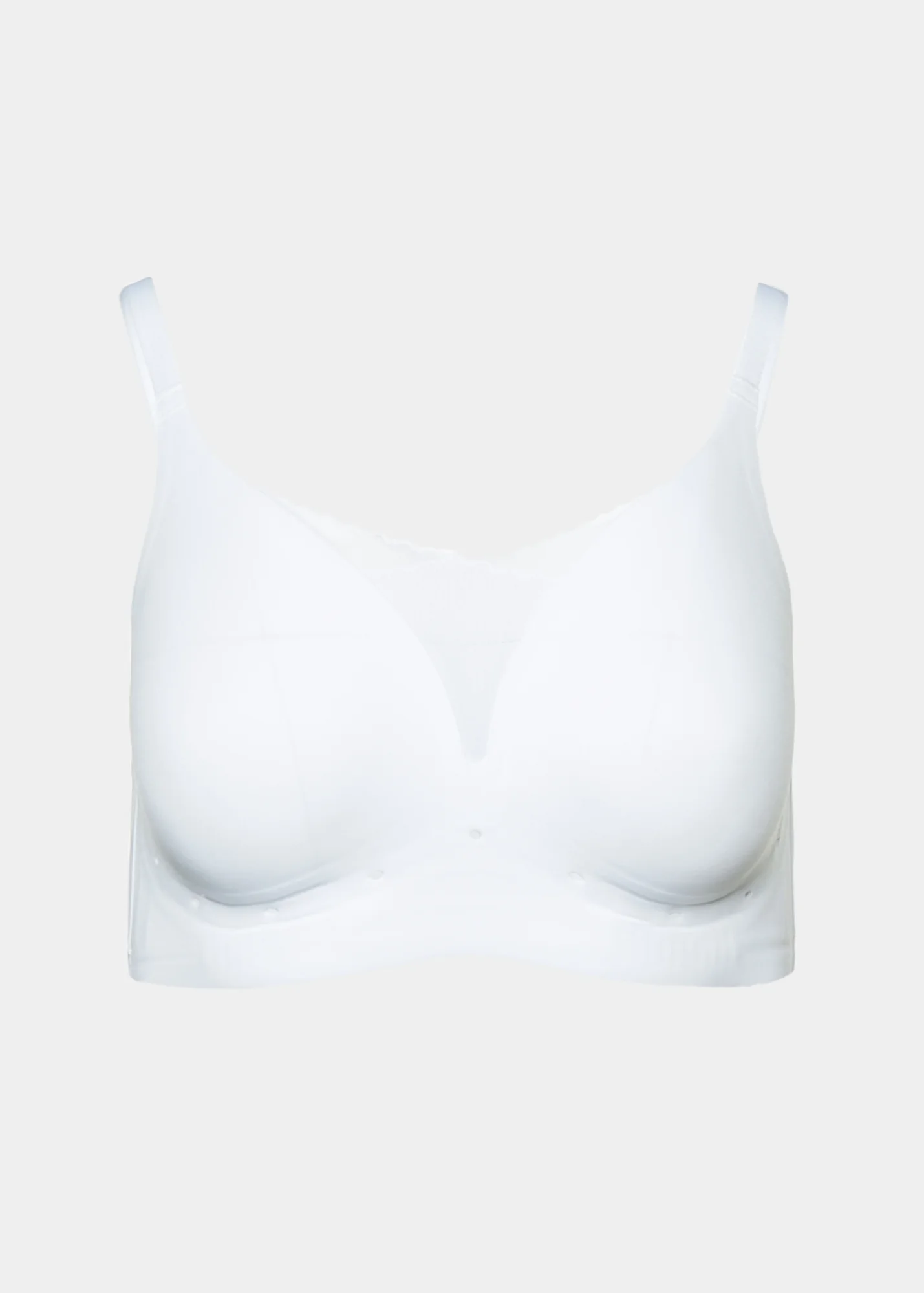Perforated Gel Bra with Mesh Detail - Image 14