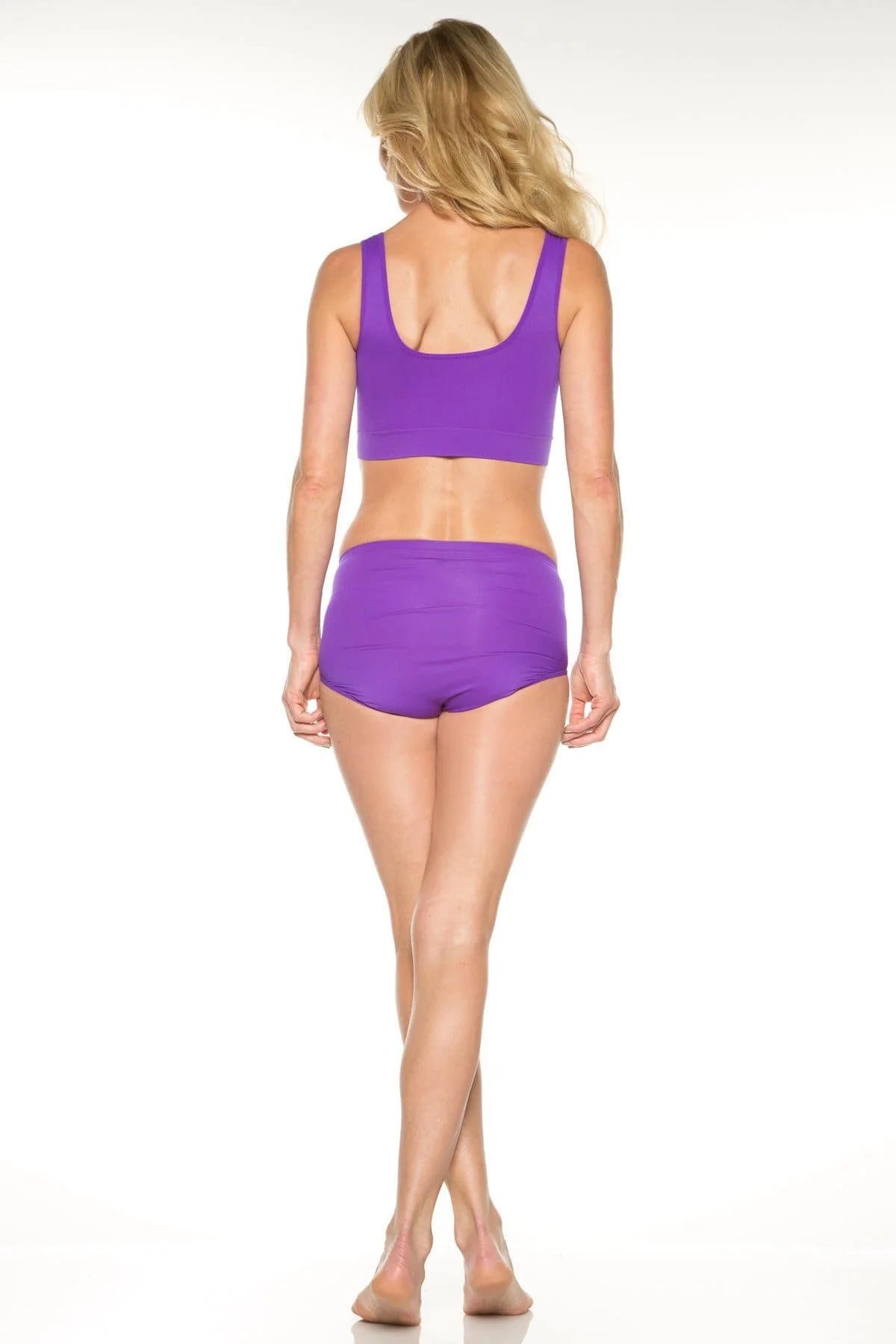 Seamless Brief with Lace Overlay : Sale Colors - Final Sale - Image 11