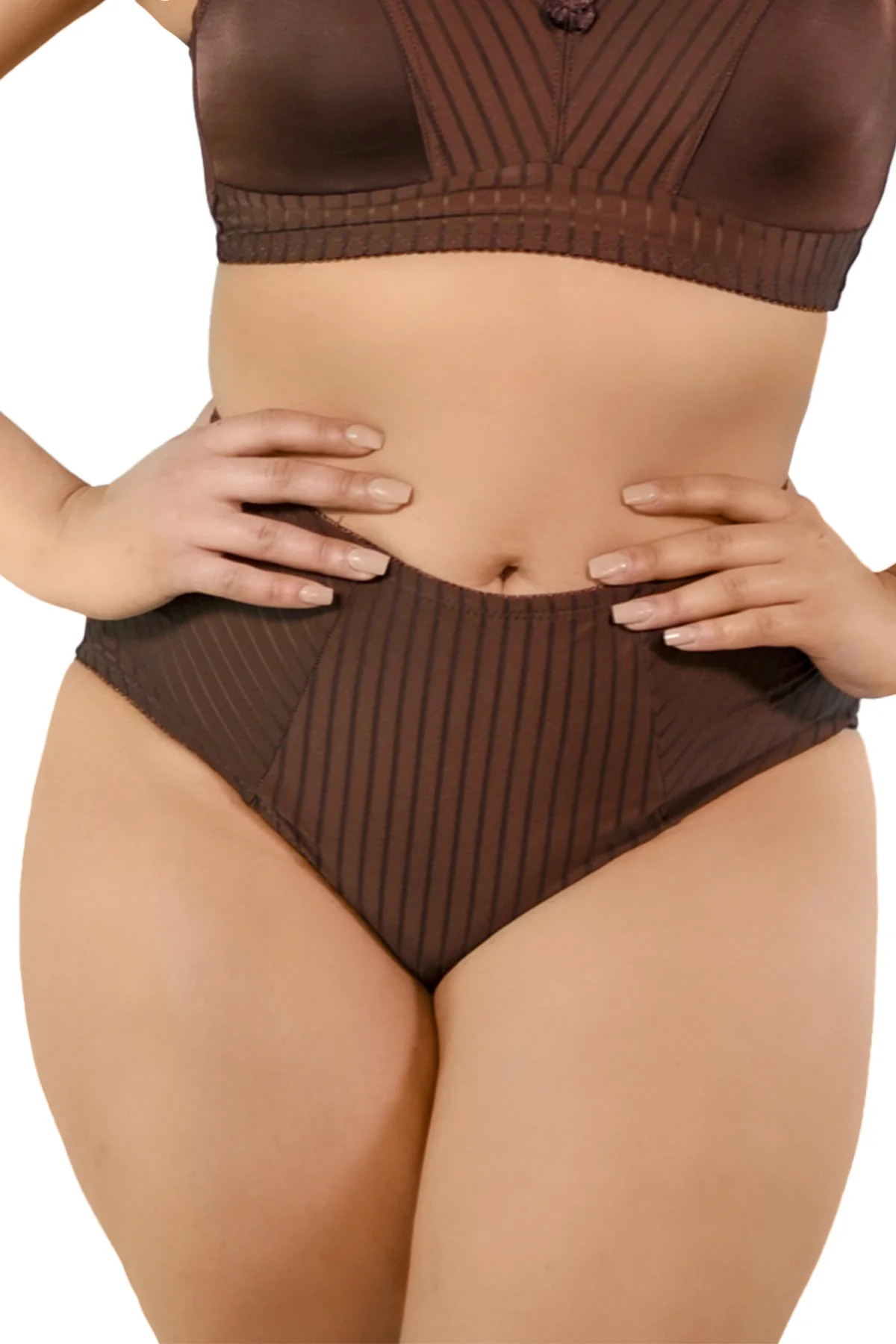 Striped Pin-Up Brief - Image 5