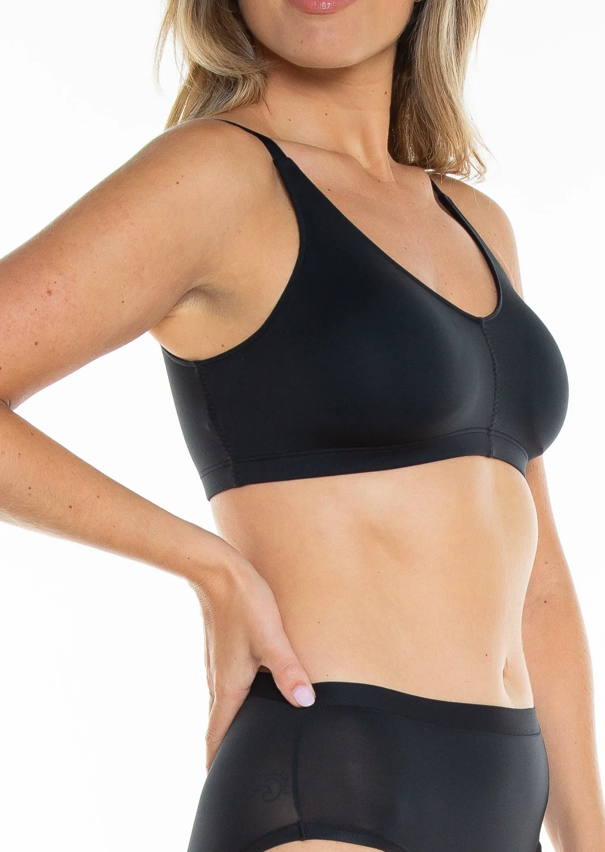 Ultra Lightweight V-neck Stretch Bra - Image 6