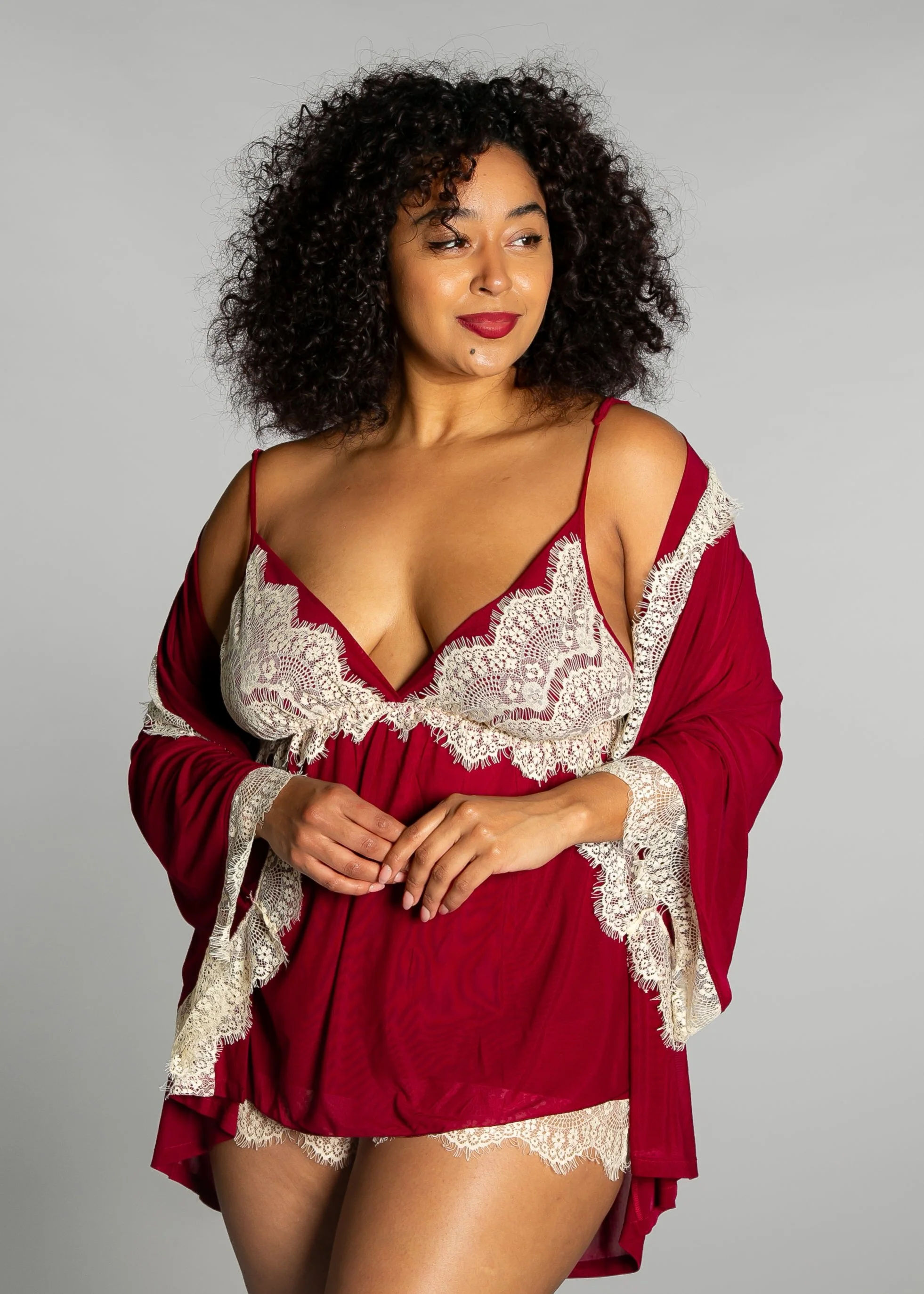 Up All Night Cami and Shorts Set - Image 4