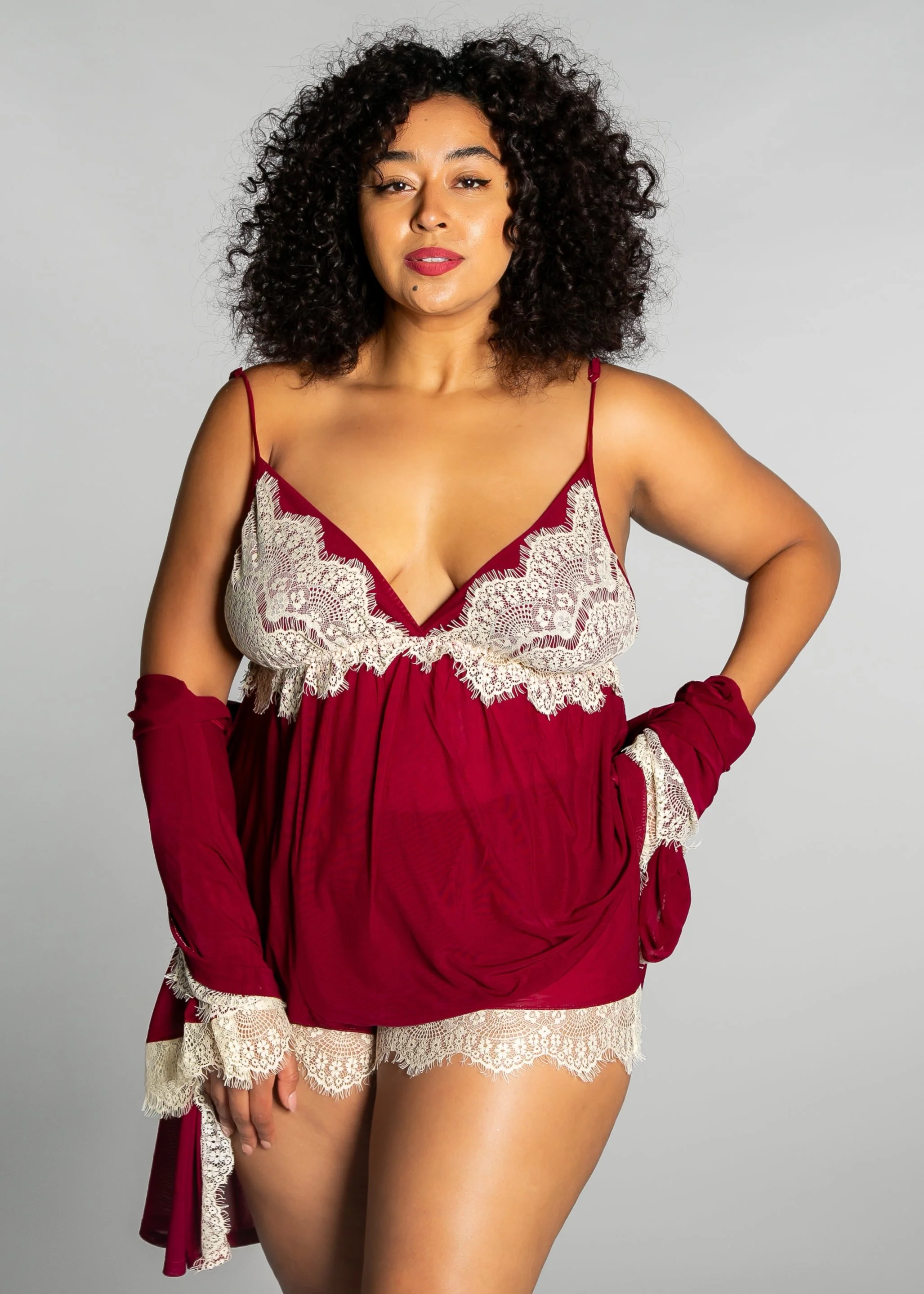Up All Night Cami and Shorts Set - Image 5