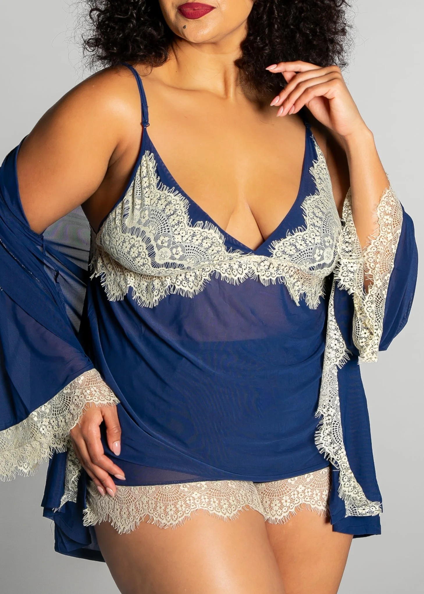 Up All Night Cami and Shorts Set - Image 9
