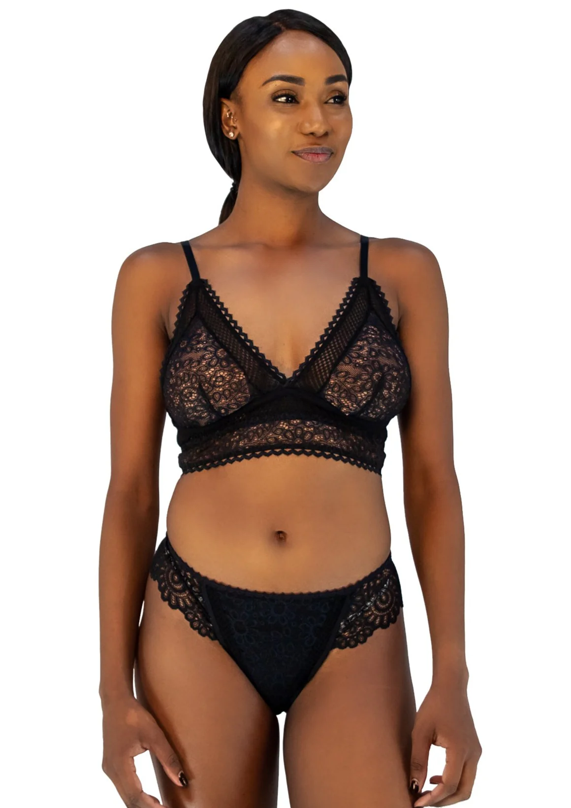 Up All Night Lace Thong - Final Sale - Image 3